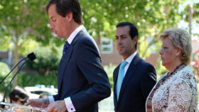 Boadilla inaugura un parque en memoria de las víctimas