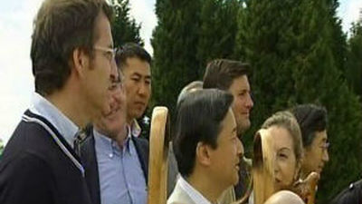 Naruhito ensalza el espíritu y el paisaje de los caminos de Santiago y Kumano