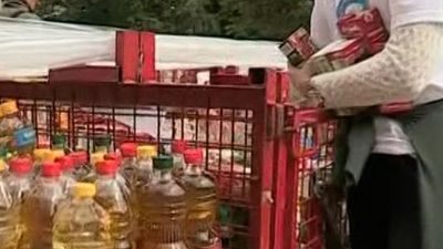 Mensajeros de la Paz bate el récord de recogida de alimentos