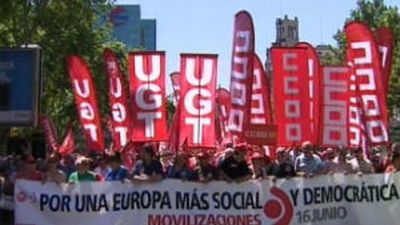 Miles de personas piden en Madrid a la UE que abandone la austeridad