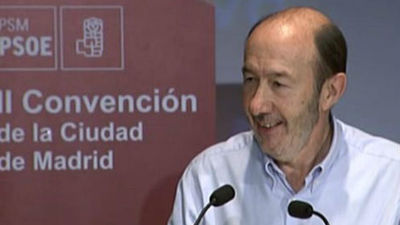 Rubalcaba asegura que Madrid es el laboratorio de todas las derechas