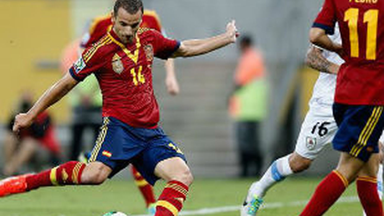 Soldado: "Contento por el gol, el resultado y la imagen"