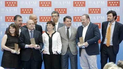 González preside la entrega de de los Premios de Periodismo de la APM
