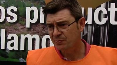 Agricultores reparten 20.000 kilos de alimentos en Madrid como protesta