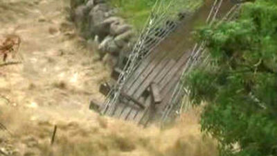 312 vecinos evacuados en la Valle de Aran por la crecida de los ríos