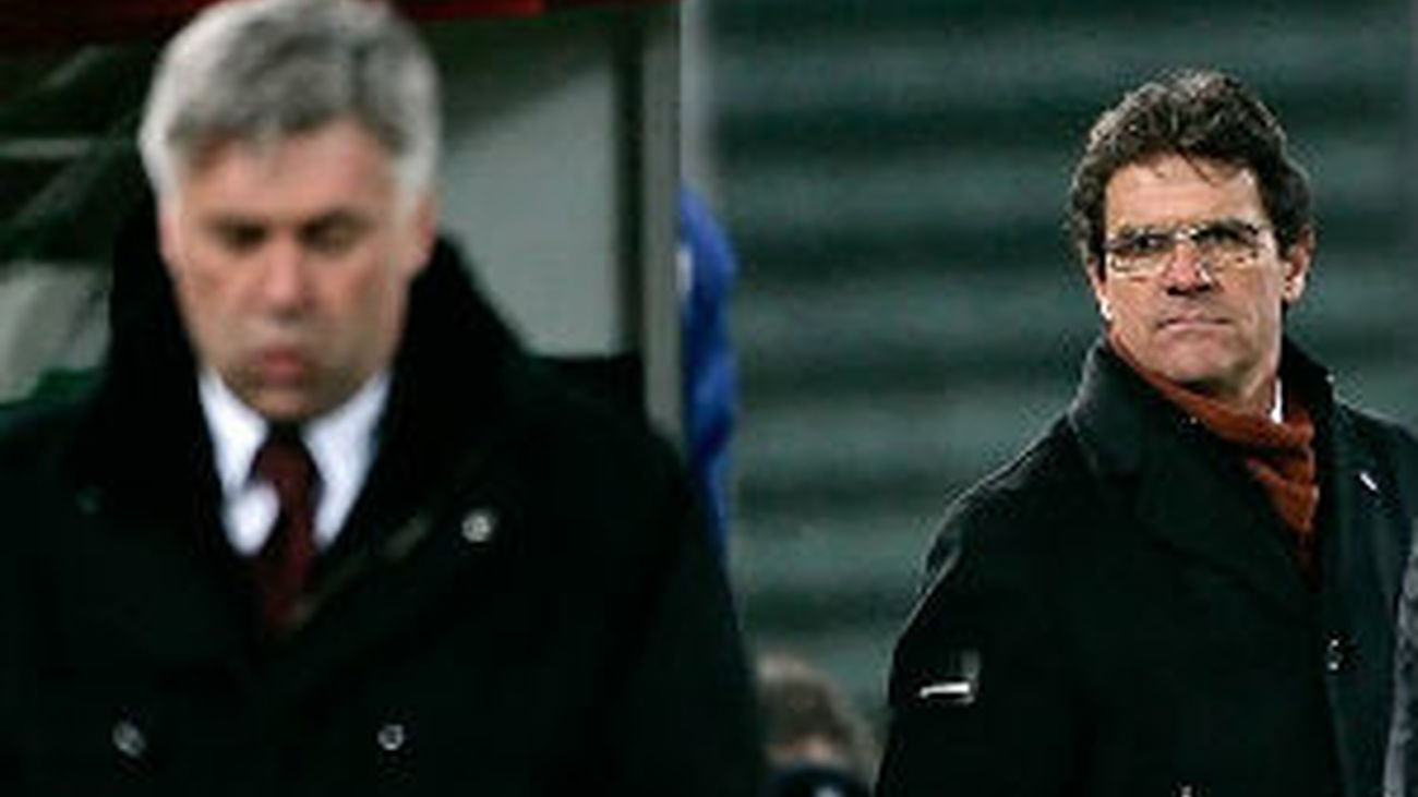 Capello y Ancelotti