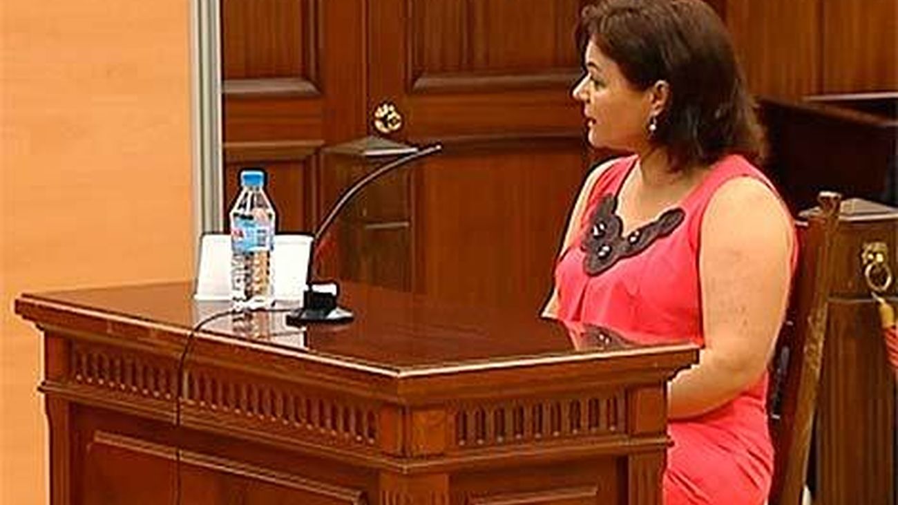 Ruth Ortíz, durante el juicio por el caso de los niños de Córdoba