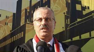 Dimite el recién nombrado primer ministro palestino