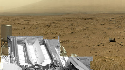 Curiosity capta una imagen de la superficie  de Marte de 1.300 millones de píxeles