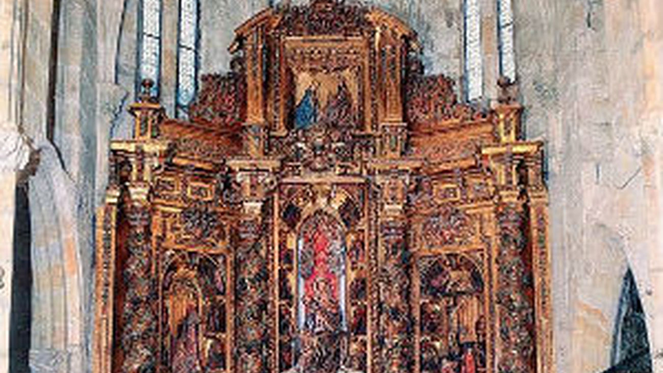 Retablo de Laredo, Vírgen de Belén