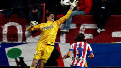 Courtois: "Estoy muy feliz, quería seguir en el Atlético"