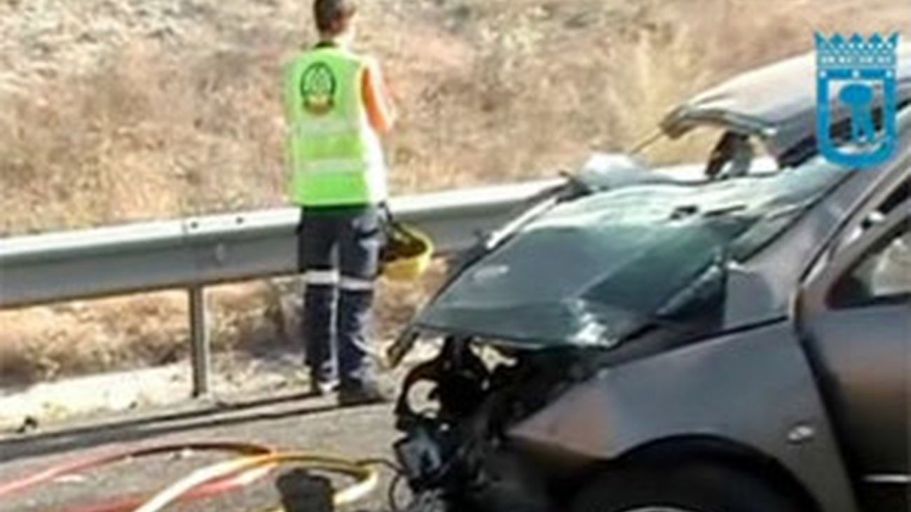 Accidente en madrid