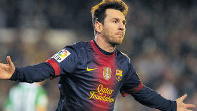 Polémica en un partido benéfico de Messi