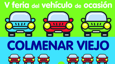 Colmenar celebrará el próximo fin de semana la V Feria del Vehículo de Ocasión