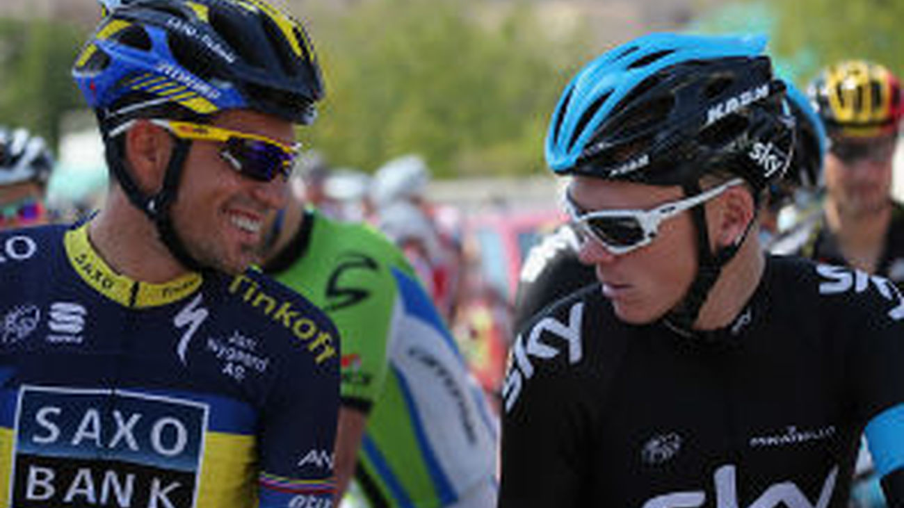 Contador busca su tercer Tour ante Froome