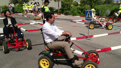 La Comunidad conciencia a los niños de la importancia de la seguridad vial