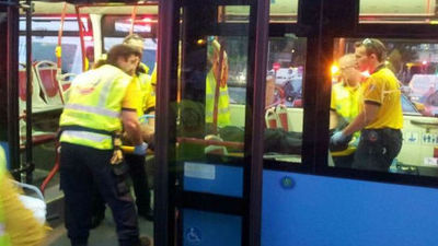 Un conductor de autobús salva a un ucraniano de ser tiroteado en Madrid