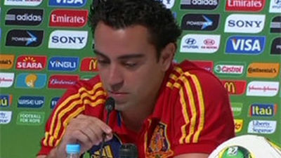 Xavi: "Si pudieras elegir un partido, sería ante Brasil en Maracaná"