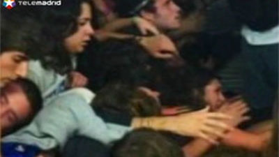 El tapón del Madrid Arena