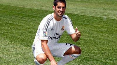 Isco ya luce de blanco: "Estar en el Real Madrid es lo más grande"