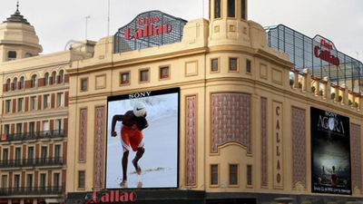 Las pantallas de Callao y Gran Vía retransmitirán en streaming las actividades del Orgullo