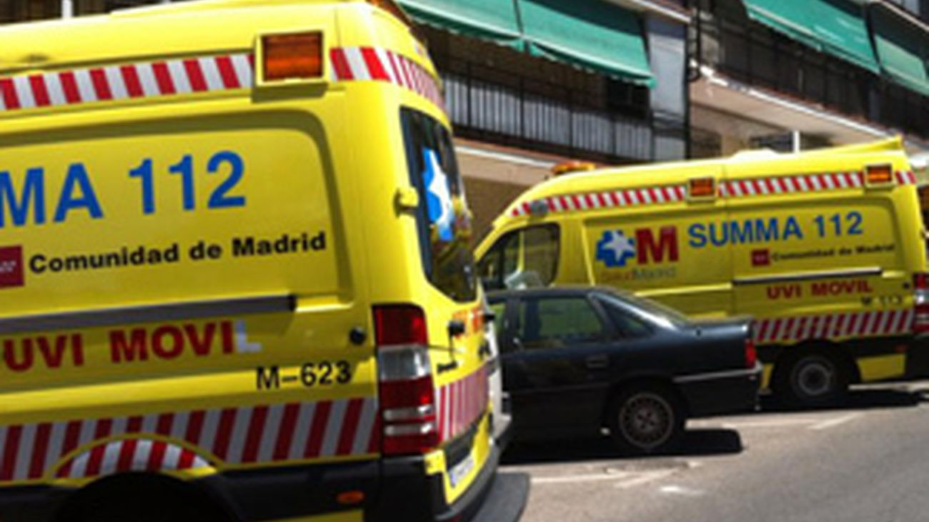 El SUMMA prevé empezar a trasladar este lunes a los heridos madrileños a hospitales de la región