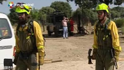 Valdemorillo: Los vecinos desalojados por el incendio, vuelven a casa