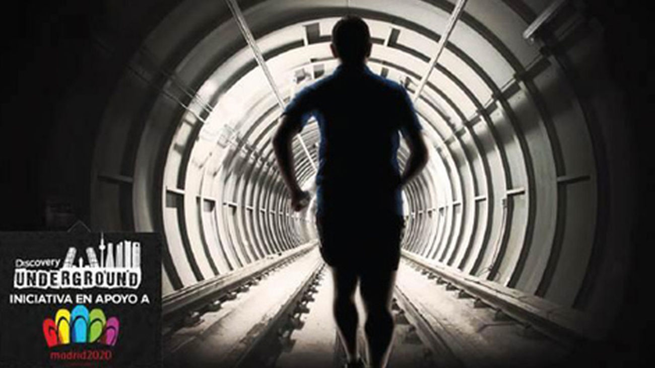 Los túneles de Metro acogerán la primera carrera subterránea en apoyo a Madrid 2020