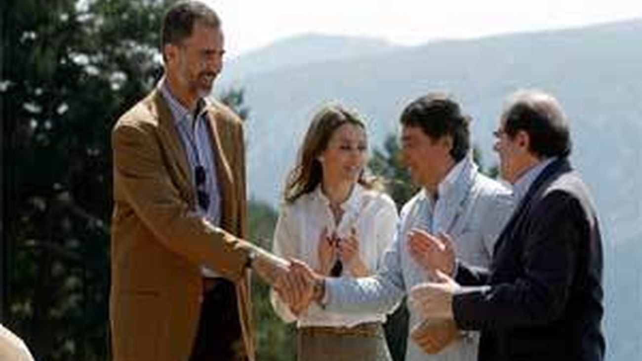 El nuevo Parque Nacional de Guadarrama recibe la visita de los Príncipes