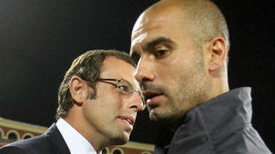 Rosell responde a Guardiola