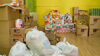 Boadilla recoge 5 mil kilos de alimentos en una campaña especial