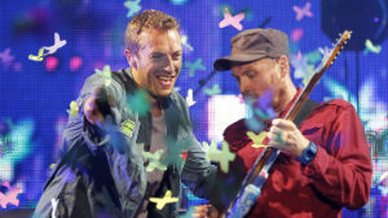 Coldplay, en concierto