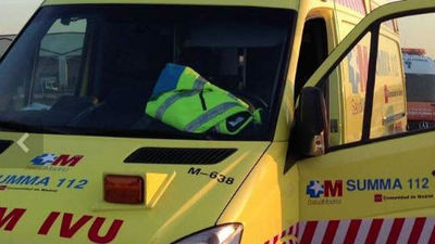 Un motorista de unos 60 años muere en Torrejón de Velasco arrollado por un camión