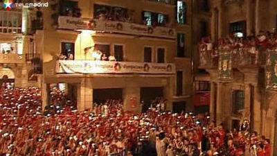 Un concurrido "Pobre de mí" cierra los sanfermines más cortos de la historia
