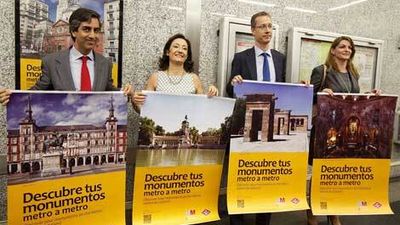 La Comunidad promociona 40 monumentos históricos  a través de la red de Metro
