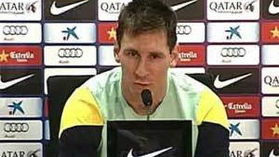 Messi:"Confío en mis asesores"
