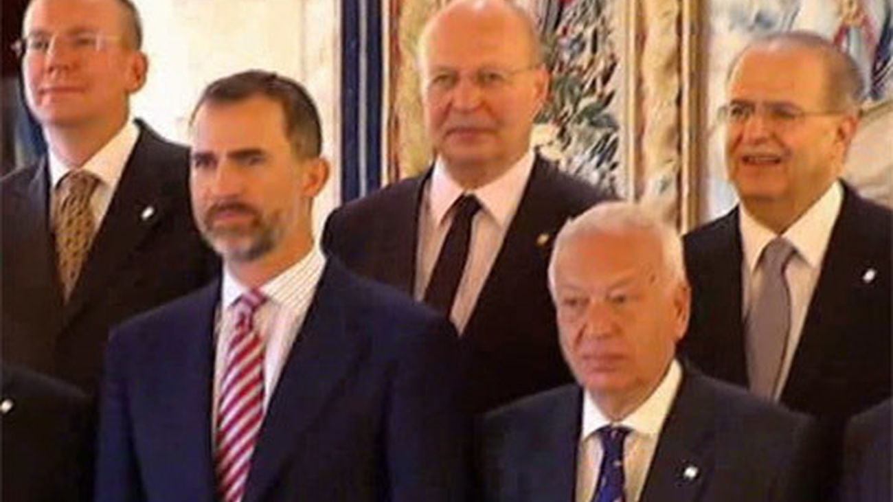 Príncipe con ministros de Exteriores de la UE