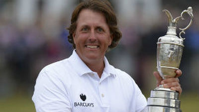 Mickelson conquista su primer Open Británico