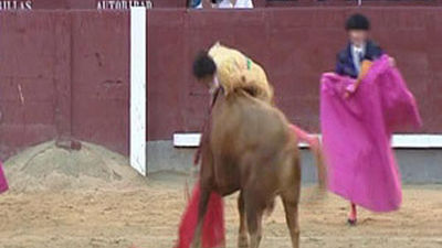 El novillero Miguel de Pablo, operado de una cornada de 15 centímetros en el escroto