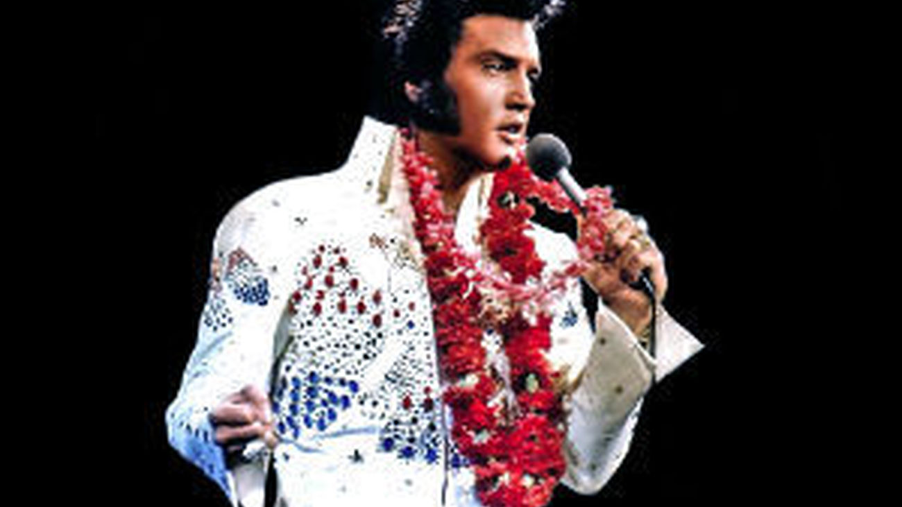 Elvis Presley, en concierto
