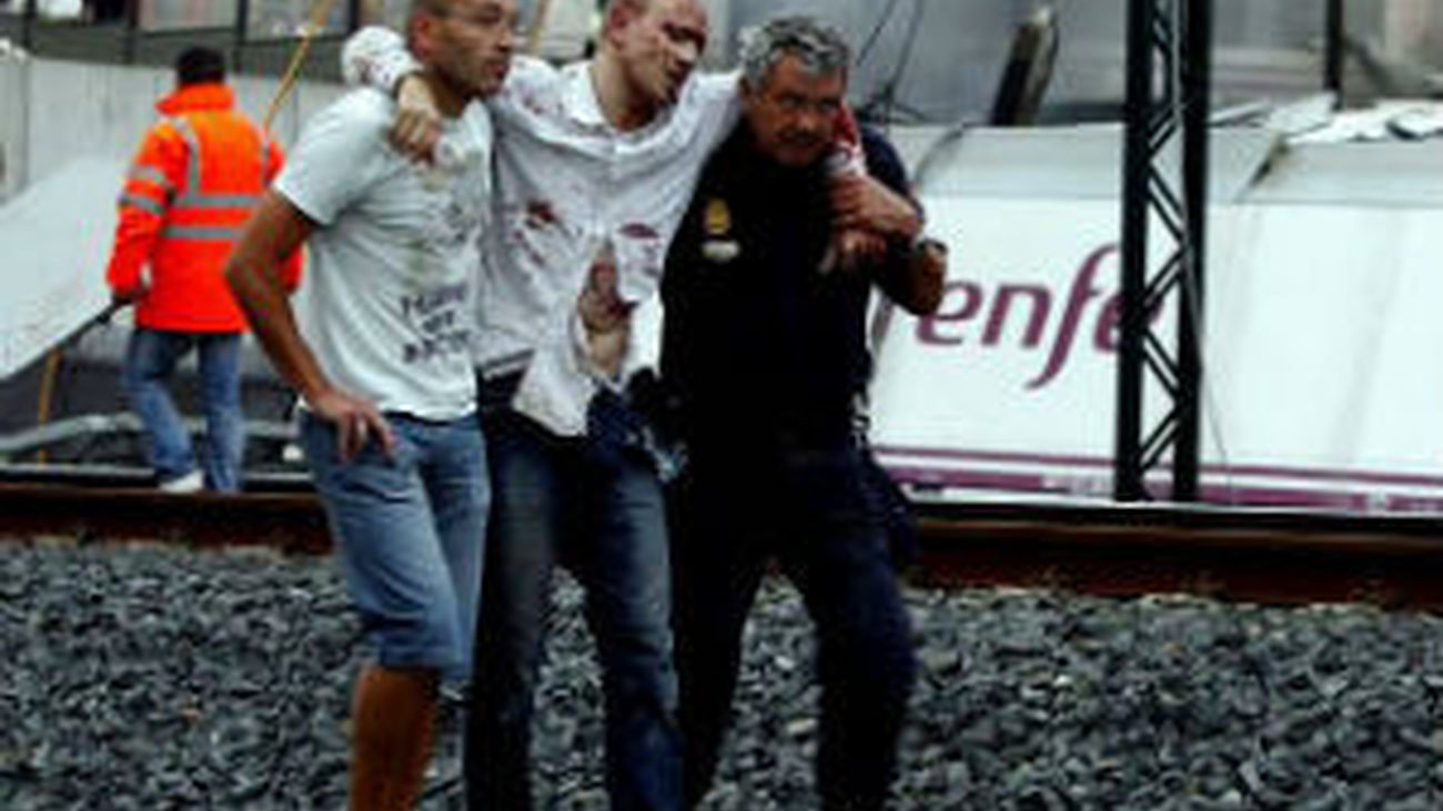 Herido en el accidente de Santiago