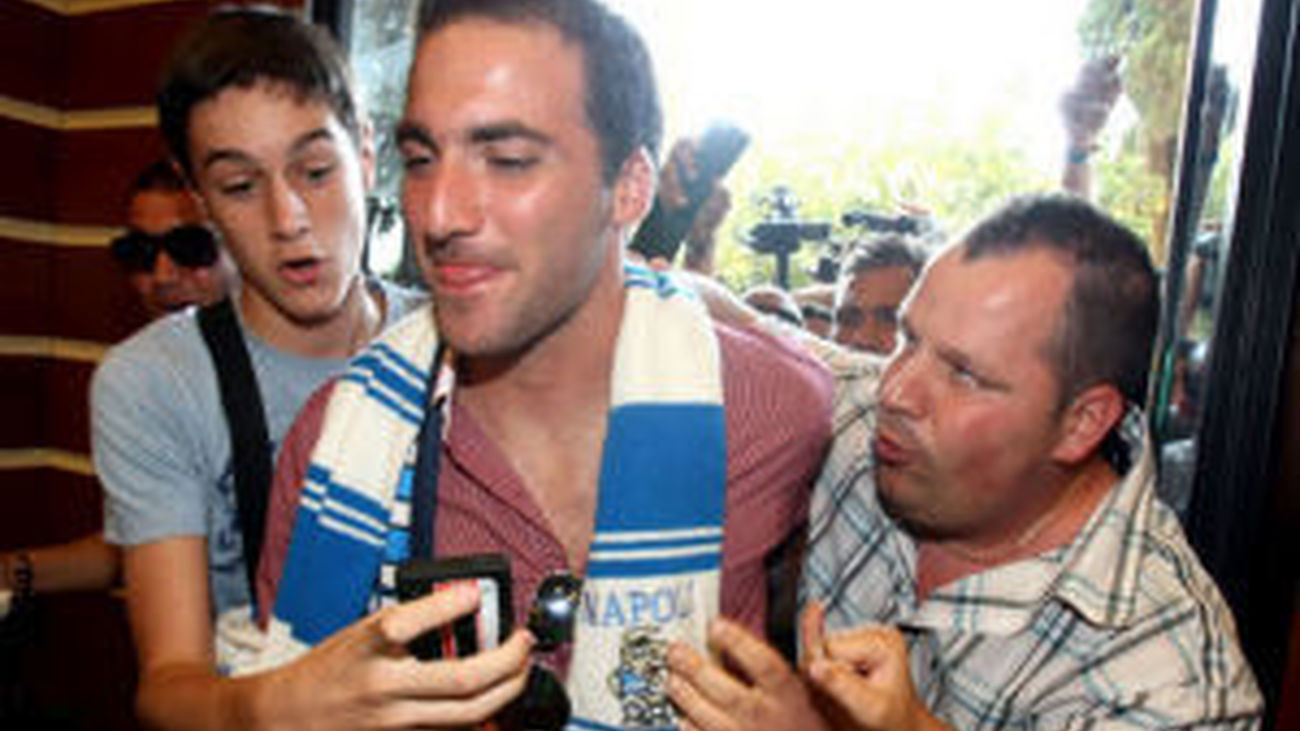 Gonzalo Higuaín, en Italia