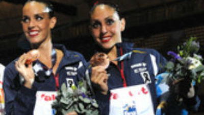 Carbonell y Crespí, bronce en el dúo libre