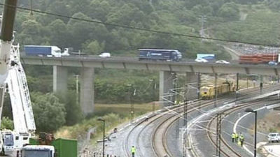 Restablecido el servicio en dos de las tres vías afectadas