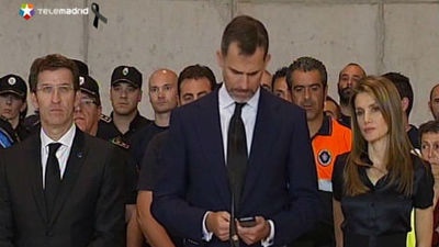 El Príncipe subraya la "espectacular reacción" ciudadana ante la tragedia