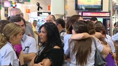 Los empleados de Renfe muy afectados por la tragedia