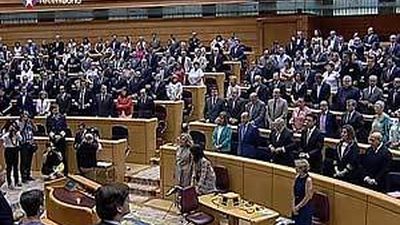 Minuto de silencio en el Senado por las víctimas del accidente de Santiago