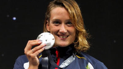 Mireia Belmonte, plata en 200 metros mariposa