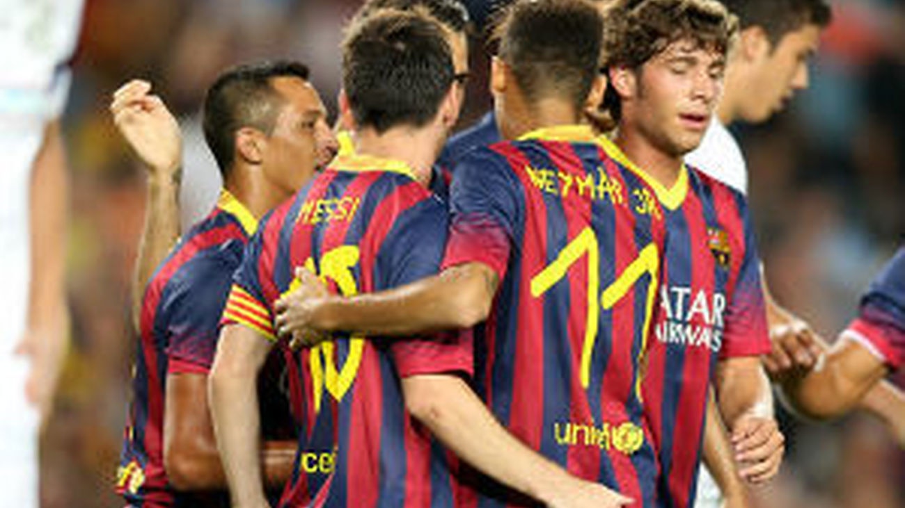 8-0. Tormenta azulgrana ante un indigno Santos