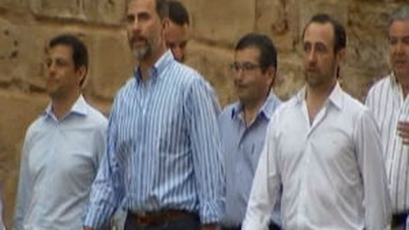 Don Felipe en Palma